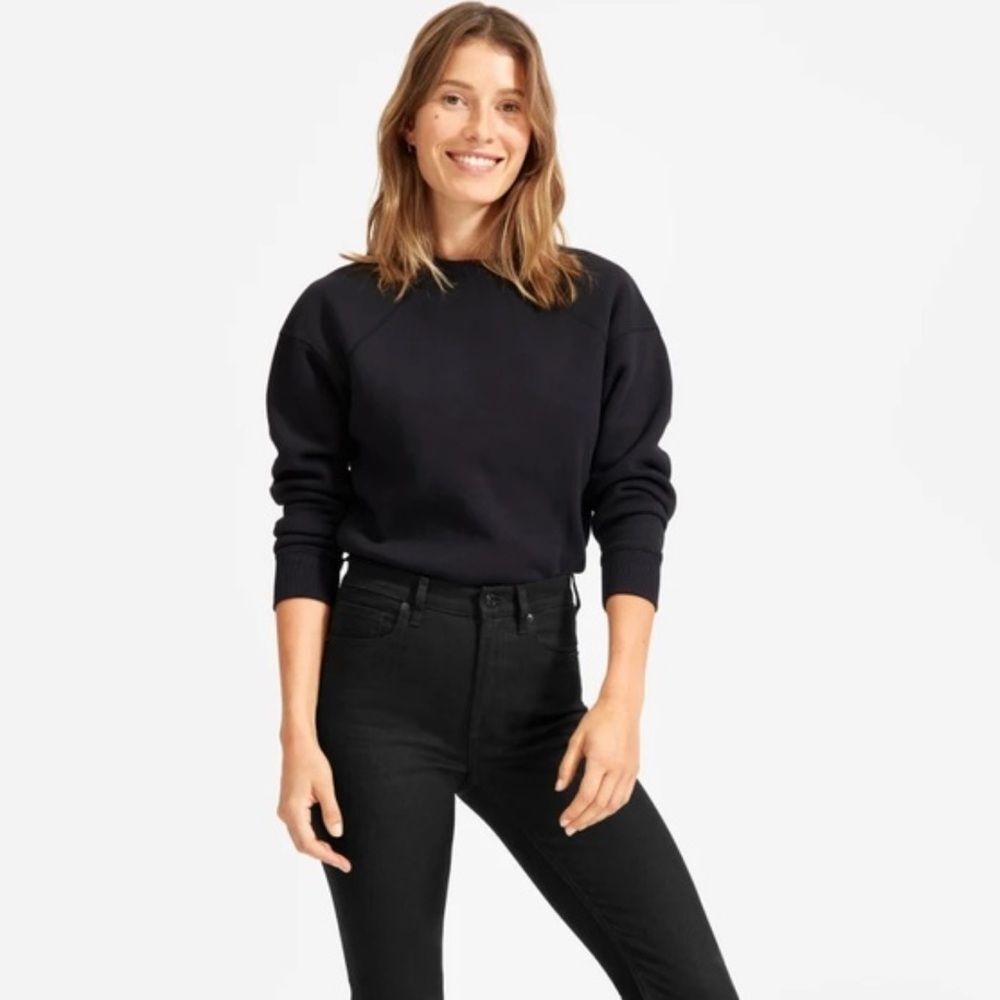 Everlane Brand New NWT Black High Rise Skinny Jeans